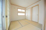 和室があるとやはりどこか心落ち着いてしまいます。客間としてもちょうど良い約4.5帖。
