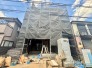 鶴瀬駅徒歩12分のアクセスです。8月完成予定です。