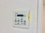 雨の日でも安心な浴室乾燥機能付きです。