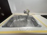 一杯の水も楽しめる浄水器があるシステムキッチン。
