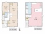 建物参考プラン
1F:38.31平米、2F:36.43平米、参考価格1,330万円(税込)