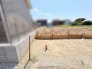 空が広く開放感を感じる、新しい暮らしの始まりを静かに予感させる整えられた敷地です。