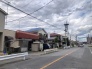 前面道路　南側から北側をみたところ
