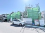 建設が進み、未来への期待が広がる街並み