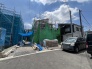 新しい住まいが着実に形作られていく、期待感に満ちた建設現場の様子です。