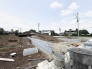 新しい住まいの基盤となる、穏やかな空気が流れる広々とした敷地です。