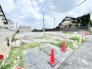 これからの暮らしを描き出すための、ゆとりある広がりを感じさせる土地が広がっています。