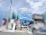 新しい暮らしの基盤となる住まいが、着実に形づくられていく建設中の風景です。