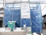 完成への期待が高まる施工中の外観風景がこれからの新しい暮らしを想像させてくれます