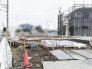 新しい暮らしへの期待が高まる、これから形になっていく穏やかな分譲地の一角。