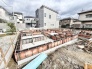 これから始まる新しい暮らしの土台となる、丁寧につくり上げられていく確かな施工風景。
