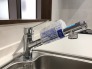 お料理が楽しくなる、ワンハンドルの水栓。