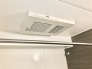 お洗濯ものもカラッと乾くのがうれしい、浴室乾燥機。換気機能も良好なので、その快適さにびっくりすると思います。

