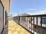 南向きバルコニーでお洗濯ものはいつもカラッと乾きます。
