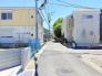 分譲地西側の道路の様子
