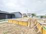 新たな住まいへの第一歩、基礎工事が始まります。
