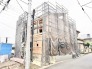 これから始まる新しい暮らしの形を予感させる、丁寧な施工が進行中の静かな建築現場です。