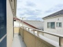 日当り良好なバルコニー