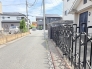 通行量の少ない前面道路