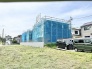 新しい暮らしの風景が形作られていく、閑静な住宅街での建築が進む様子です。