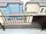 南向きバルコニーでお洗濯ものはいつもカラッと乾きます。
