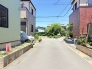 4.5メートルの前面道路は人通りも少なく閑静な住宅地です。
