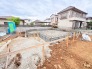 これから始まる暮らしの基盤となる、丁寧な基礎工事が進められている現地の様子です。