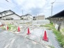これからの新しい暮らしを想像させる、穏やかな空気に包まれた整形地の風景です。