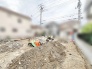 これから始まる暮らしの創造に向けて、まっさらな状態で可能性を秘めた土地の表情です。