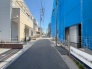 前面道路を含む現地写真

