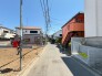 前面道路を含む現地写真
