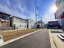 F号地 前面道路を含む現地写真
