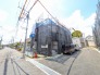 前面道路を含む現地写真
