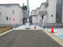 前面道路を含む現地写真

