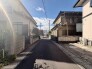 前面道路を含む現地写真
