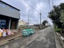 1号地 前面道路を含む現地写真
