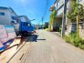 1号棟 前面道路を含む現地写真
