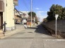 前面道路を含む現地写真
