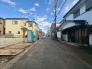 前面道路を含む現地写真
