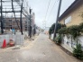 前面道路を含む現地写真
