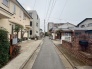 前面道路を含む現地写真
