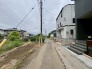 前面道路を含む現地写真
