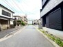 前面道路を含む現地写真
