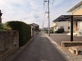 前面道路を含む現地写真
