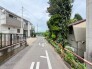 前面道路を含む現地写真
