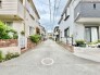 前面道路を含む現地写真

