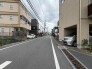 前面道路を含む現地写真
