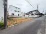 前面道路を含む現地写真
