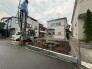 これからの暮らしを形作るために、丁寧な地盤調査が行われている安心感のある風景です。