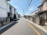 前面道路を含む現地写真
